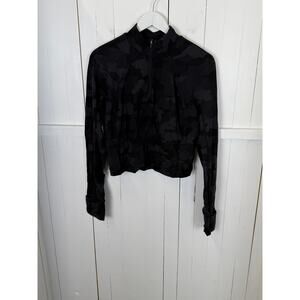 Lululemon Black Camo Jacket
